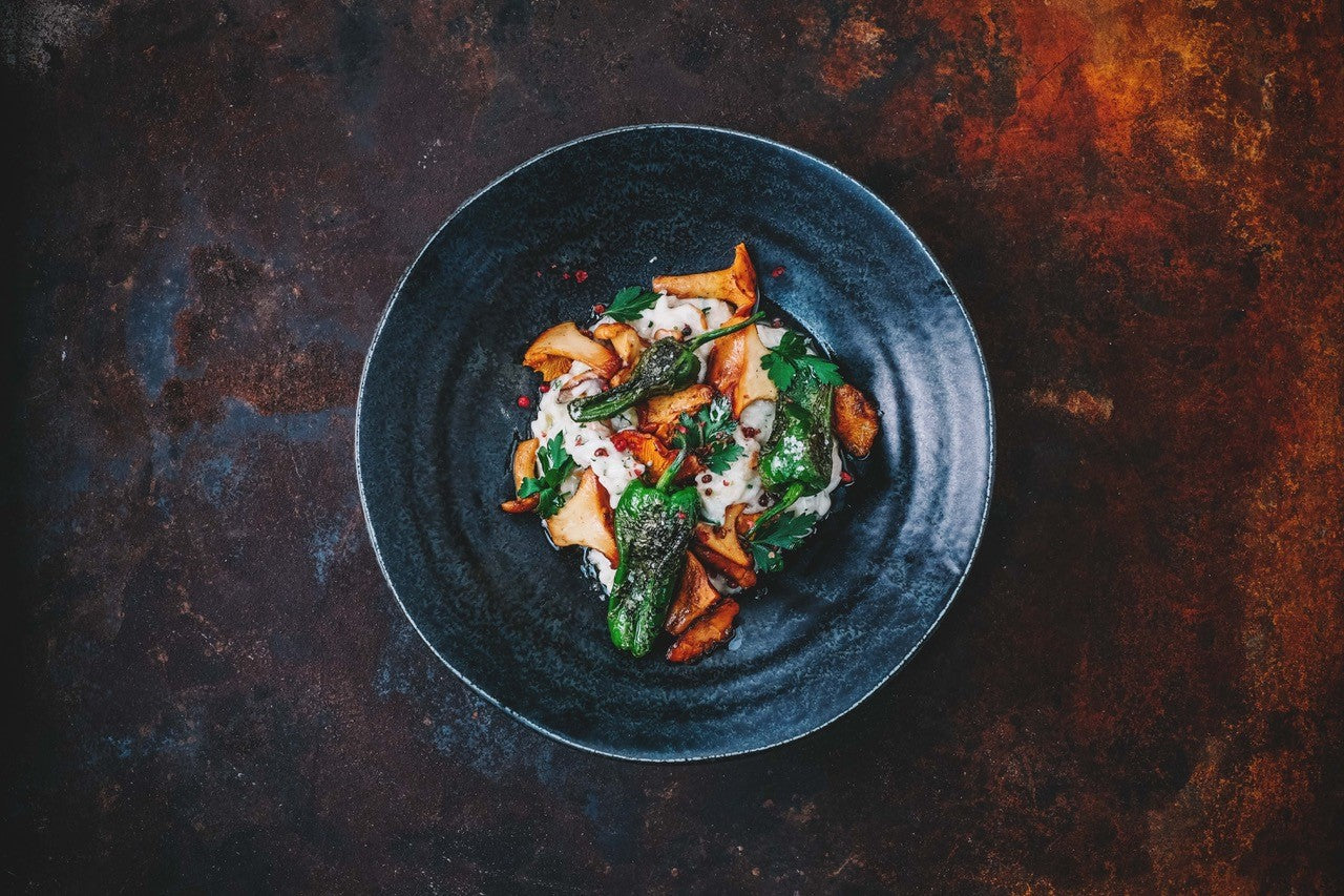 RISOTTO MIT FRISCHEN PFIFFERLINGEN UND PIMIENTOS – 1001 Gewürze RISOTTO MIT FRISCHEN PFIFFERLINGEN UND PIMIENTOS – 1001 Gewürze