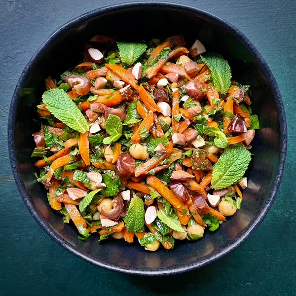 Gericht Marokkanischer Möhren-Kichererbsen-Salat, Rezept