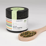 green plate topping "Estella Schweizer"