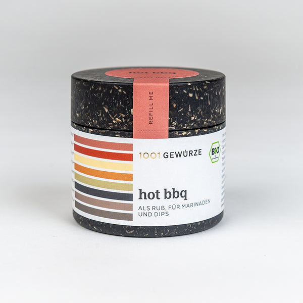Bio Gewürz Hot BBQ, Dose